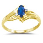 Tanzanite Ring - 0.015 Cts Diamond & Tanzanite Ring