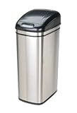 Nine Stars DZT-42-1 Stainless-Steel Infrared 11-Gallon Trash Can
