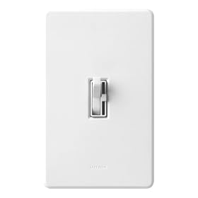 Lutron TG-103PH-WH Toggler 1000W 3-Way Preset Dimmer White by Lutron