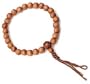 All Natural Handmade Cedar Hand Mala - 27 Plain Beads