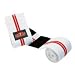 Competition Red Line Knee Wrap For the serious to competitive athlete. Fully adjustable closure system helps secure wrap in place. Competition grade elastic for the maximum in knee stability and support. Distinctive .Red Line. signals the highest quality