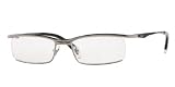 RAY BAN 6140 2502 GUNMETAL METAL EYEGLASSES