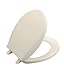 Read KOHLER K-4689-47 Cachet Round, Closed-Front Plastic Toilet Seat, Almond Details KOHLER K-4689-47 Cachet Round, Closed-Front Plastic Toilet Seat, Almond