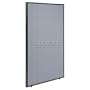 Office Partition Blue 48-1/4"W X 60"H