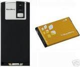 OEM Blackberry Pearl 8100 Battery & Black Cover Door