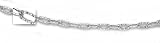 14K White Gold Anklet - 10
