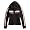 Harley Davidson Womens Black Long Sleeve Activewear Hoodie Sweatshirt, 100% Cotton/Poly Blend, Zipper Front with Kangaroo Front Pouch, Applique and Embroidered Harley-Davidson graphic on Front, 99059-07VW, Small