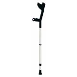Comfort Soft Anatomic Crutch Black