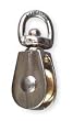 Battalion 1RCE9 Swivel Eye Pulley, Chrome