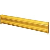 Hallowell GR10SY 115 in. W Guardrail - Rail - Safety Yellow