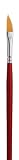 Pebeo Iris Dagger Stripper No.06 Brush, Yellow Polyamide Fibers, 6.7mm