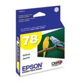 EPSON AMERICA / Inkjet cartridge for epson stylus photo r260/r380, yellow / EPST078420 / Sold as 1 Each / Mfr Part # T078420 \*/ Inkjet cartridge for epson stylus photo r260/r380, yellow