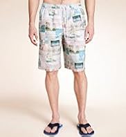 North Coast Postcard Print Swim Shorts