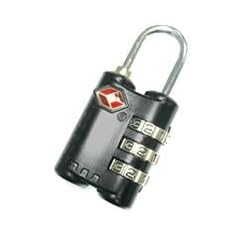 MANO TSA 3er Zahlenschloss, schwarz