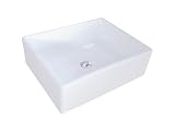 Elements of Design EV4158 Designer Fauceture Elements Vitreous China Bathroom Vessel, White