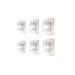 1 set, S/M/L - C- Clear - Earphones Plus Brand, Silicone Replacement Earphone / Earbud Cushions. PLUS Free Sample Pair of Earphones Plus Brand Memory Foam Ear Cushions