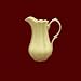 5 CREAM WEAVES PITCHER - 5 CREAM WEAVES PORCELAIN PITCHER
