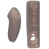 Nintendo Wii Remote and Nunchaku Controller Smoke Premium Silicone Skin Case Cover (Remote and Nunchaku NOT Included)