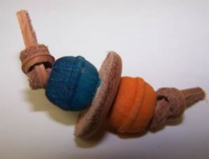 AC 013HXS Concho XSmall 3in x 1in Hand Held Bird Toy