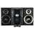 Sharp XLDK257N 160 Watts Total Output Micro System with Docking Slot for iPod Device (Black)