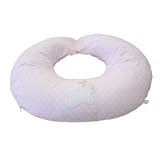 Tuc Tuc Light Pink Infant Support Breast Feeding Pillow. Moons and Stars Collection.