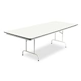 Economy folding table, 96 x 36, light gray finish top / BSXFTE3696QQ / Sold as 1 Each / Mfr Part # FTE3696QQ