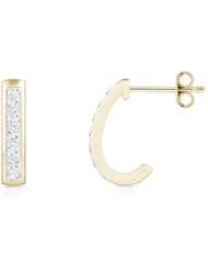 0.56 ct Princess Diamond Earrings