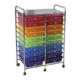 20 Drawer Mobile Organizer Cart ~ CRI
