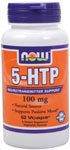 NOW Natural Source 5-HTP, 100 mg Vegetarian - 60 Vcaps