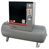 - Chicago Pneumatic Quiet Rotary Screw Air Compressor - 15 HP, 230 Volts, 3 Phase, Model# QRS15HP-150