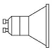 Halogen-Leuchtmittel fÃ¼r Schreibtischleuchte Bravo, 50 Watt