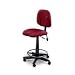 Mayline 4005AG2112 - Comfort Series Adjustable Swivel Task Stool, Burgundy Fabric