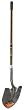 Ames True Temper Viper Round Point Shovel with 47-Inch Innovative Fiberglass Handle #1330000