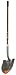 Tools & Hardware : Ames True Temper Viper Round Point Shovel with 47-Inch Innovative Fiberglass Handle #1330000