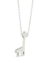 Chelsea Jewelry Private Collections Various Gold Giraffe Shape Pendant. 18 Inches Chain is Provided.