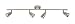 Godwin Ceiling Spotlight in Satin Chrome