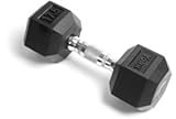 Rubber Hex with Chrome Ergo Handle 17.5 lb