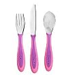 Gerber NUK BPA Free Kiddy Cutlery - Pink