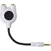 Monster Cable AICYP iSplitter Mini Y-Adapter for iPod and Mac
