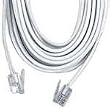 GE TL26582 Phone Line Cord (100 ft., White)