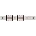 THK Linear Motion Guide Model SRS-WM, Double Block, Caged Ball Miniature, Outer Dimensions: 14mm Height, 40mm Width, 44.5mm Length, Rail: 24mm Width, 8.5mm Height, 40mm Pitch, 230mm Length, Load Capacity: 1191 Pound-Force