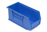 Akro Bins Stacking Bin 5-1/2 X 10-7/8 X 5 Blue. Package of 12