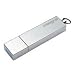 Electronics : 8GB Integral Metal USB Flash Drive ReadyBoost with Free Leather Keyring Pouch