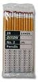 Dixon Wood Cased Black Core #2 Pencils, 24 Count, Yellow (14401)
