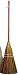 Camden Rose Childs Broom, Rainbow Broomcorn, 36", Cherry Handle