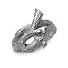 .925 Silver Textured Branch Ring- Sizes 6-8
