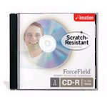 IMATION CD-R MEDIA 52X 700MB 80MIN FORCEFIELD SCRATCH RESISTANT SPINDLE 100-PK (Retail)