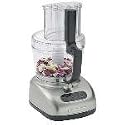 12 Cup Ultra Wide Mouth Food Processor, Die Cast Metal, Brushed Nickel