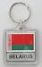 Belarus - Country Lucite Key Rings