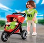Playmobil 4697 Special: Mother with Baby & Stroller
